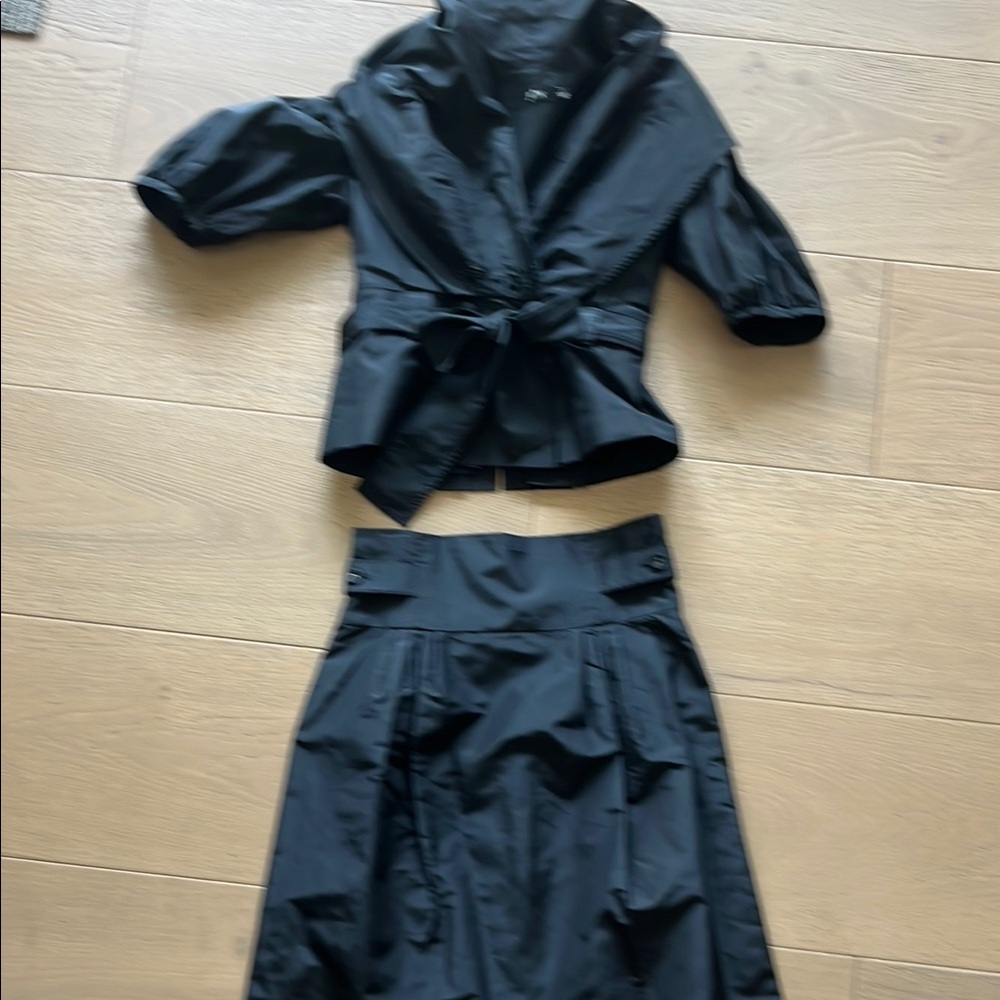 Teri Jon Black Midi Dress
